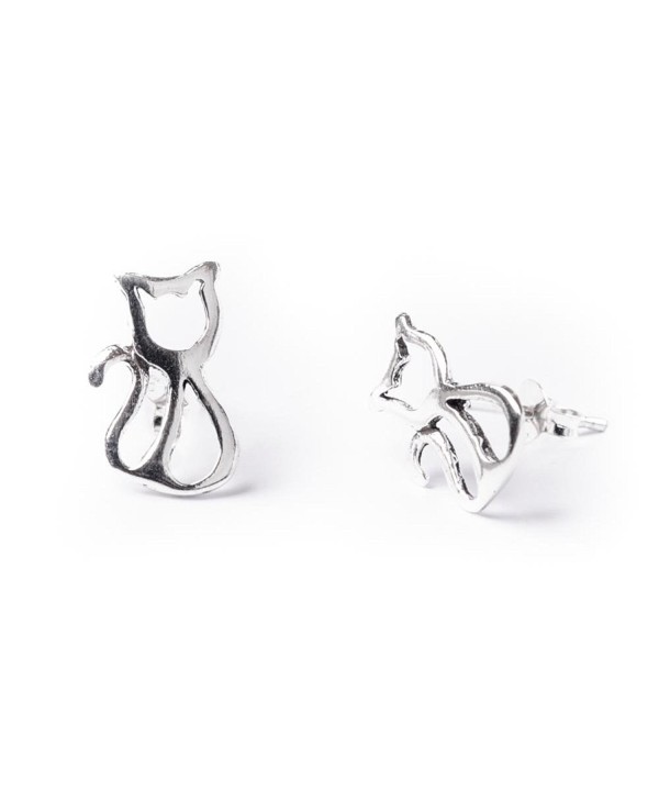 81stgeneration Womens Sterling Silver Earrings