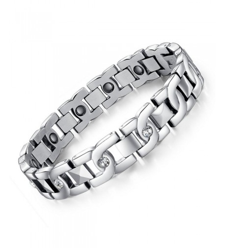 Titanium Magnetic Therapy Germanium Bracelet