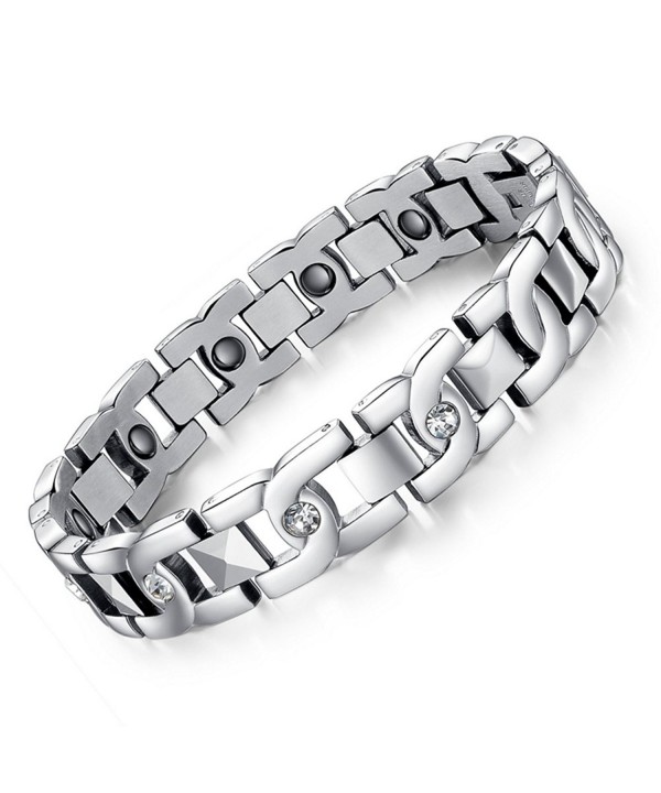 Titanium Magnetic Therapy Germanium Bracelet