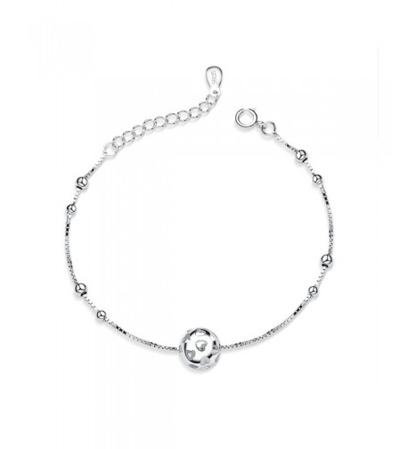 Jazlyn Womens Sterling Silver Bracelet