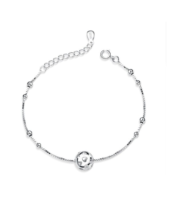 Jazlyn Womens Sterling Silver Bracelet