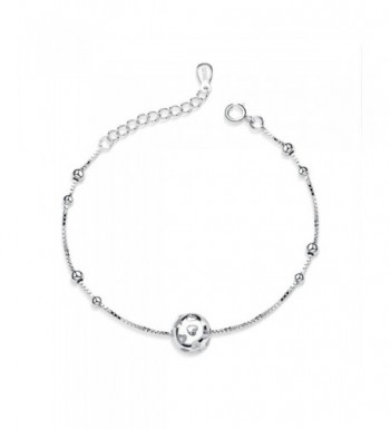 Jazlyn Womens Sterling Silver Bracelet