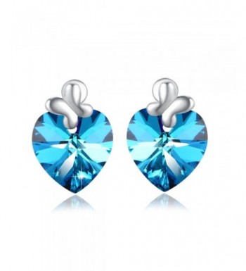 PLATO Heart Earring Swarovski Crystals