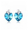 PLATO Heart Earring Swarovski Crystals