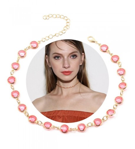 Tpocean Elegant Beaded Choker Necklace