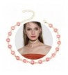 Tpocean Elegant Beaded Choker Necklace