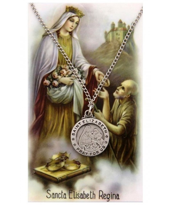 Round Elizabeth Hungary Medal Prayer