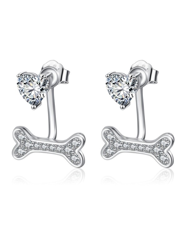 Jewelry Sterling Silver Crystal Earrings