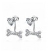 Jewelry Sterling Silver Crystal Earrings