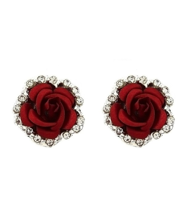 Silver Plated Zirconia Shining Earrings