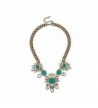 Lux Accessories Synthetic Turquoise Statement