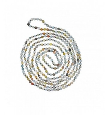 BjB Amazonite Beaded Infinity Necklace