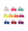 colors Assorted Imitation Earrings Colors