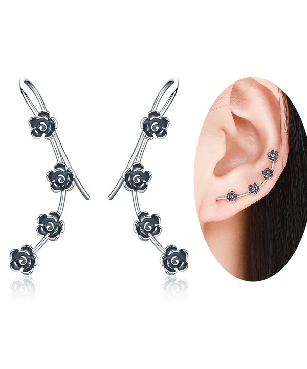 WOSTU Vintage Sterling Climber Earrings