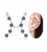 WOSTU Vintage Sterling Climber Earrings