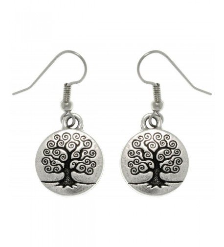 Jewelry Trends Antiqued Pewter Earrings
