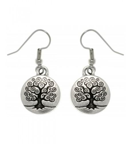 Jewelry Trends Antiqued Pewter Earrings
