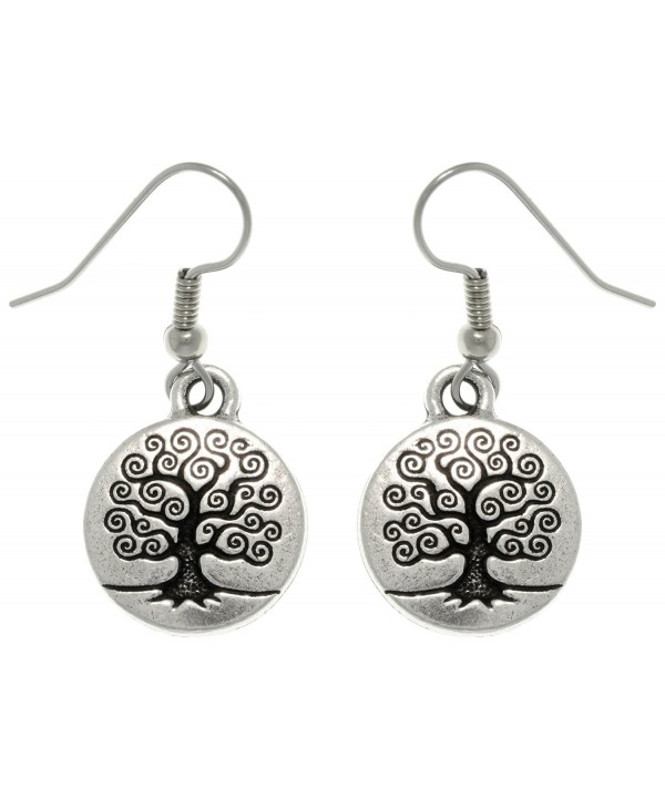 Jewelry Trends Antiqued Pewter Earrings