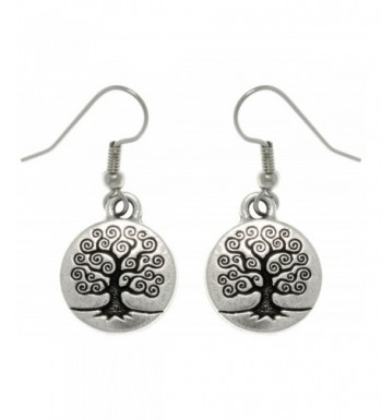 Jewelry Trends Antiqued Pewter Earrings