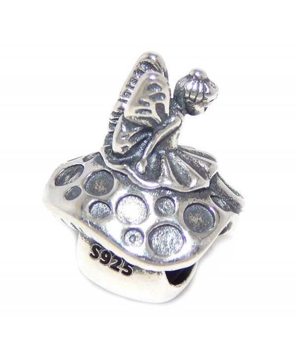 Pro Jewelry Sterling Sitting Mushroom