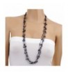Thread Cultured Freshwater Cluster Necklace