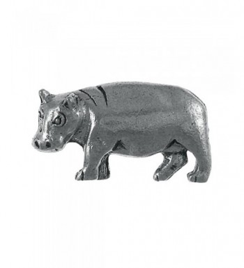 Hippopotamus Lapel Pin 1 Count