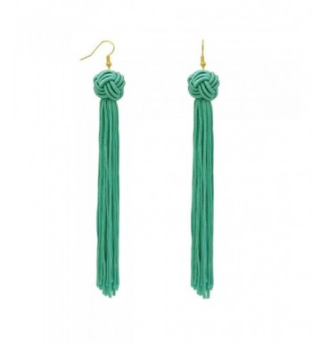 Rosemarie Collections Shoulder Earrings Turquoise
