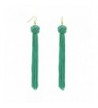 Rosemarie Collections Shoulder Earrings Turquoise
