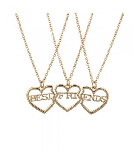 Lux Accessories Friends Broken Necklace