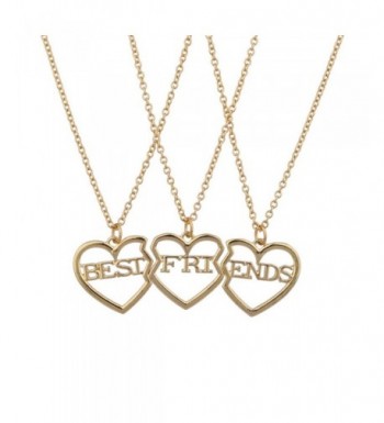 Lux Accessories Friends Broken Necklace