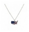 Lux Accessories American Americana Necklace