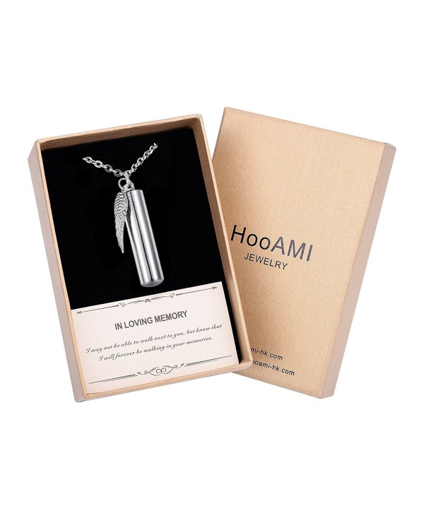 HooAMI Cremation Cylinder Memorial 4 8cmx1 1cm