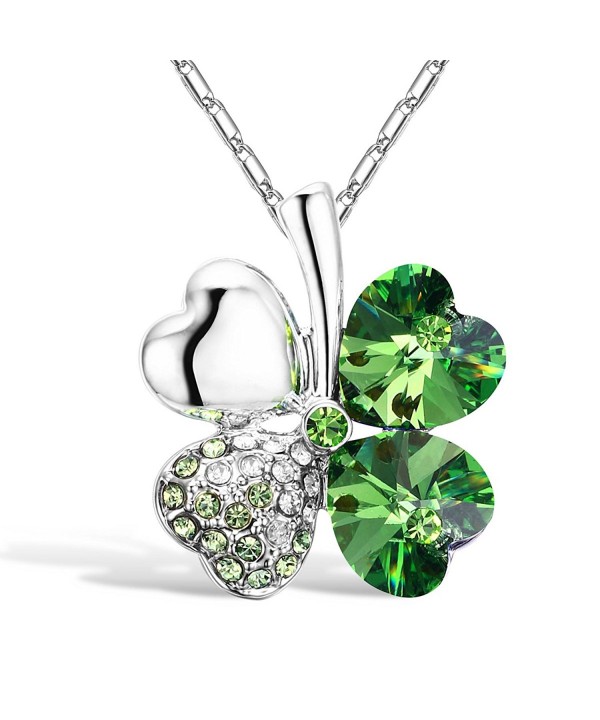 Merdia Crystal Pendant Necklace Extender