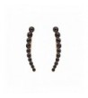 Climber Crawler Earrings Black Plated