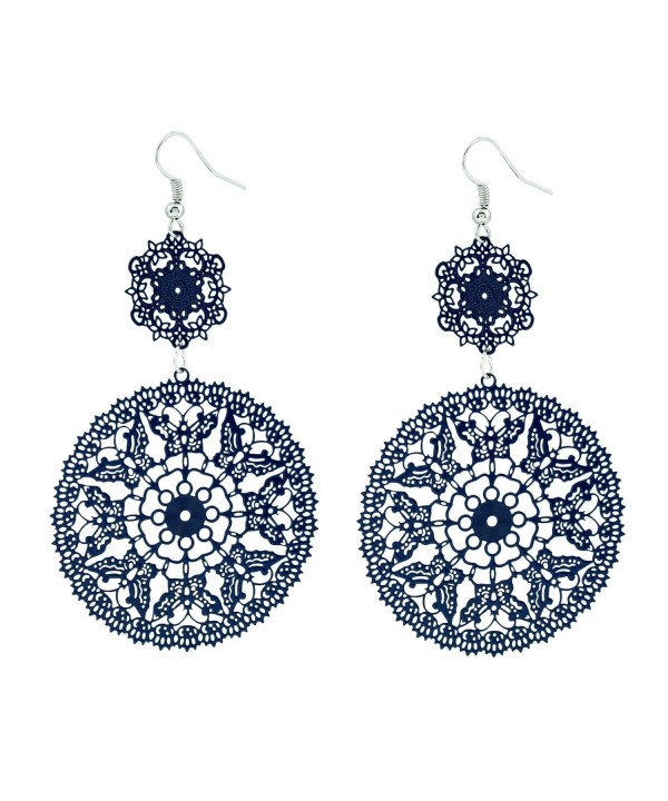 EXCEED Statement Butterfies Filigree Earrings