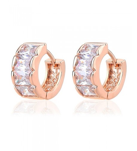 IPINK Crystal Zirconia Plated Earrings