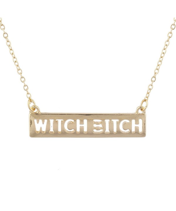 Lux Accessories Witch Wiccan Necklace