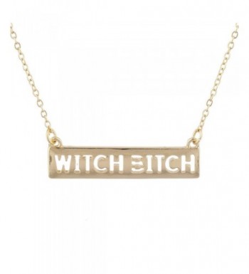 Lux Accessories Witch Wiccan Necklace