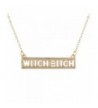 Lux Accessories Witch Wiccan Necklace