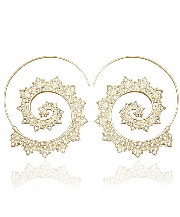 RechicGu Filigree Threader through Earrings