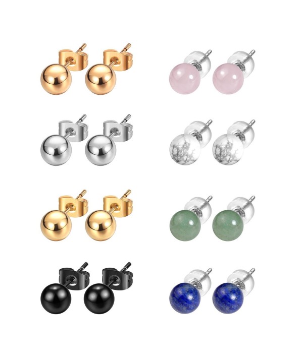 JADENOVA Stainless Earrings Gemstone Earring