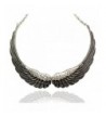 Fashion Silver Guardian Statement Necklace