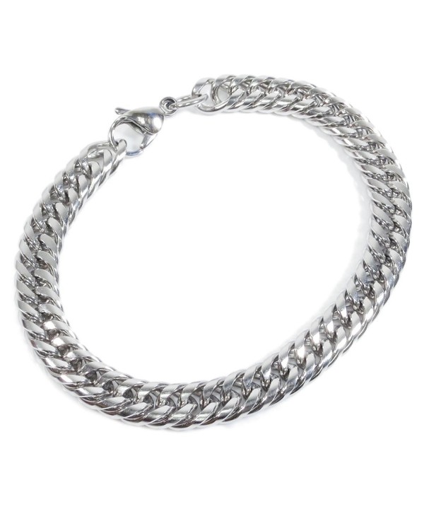 Stainless Steel Tight Double Bracelet