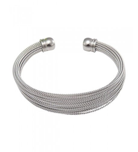 Stainless Steel Multi bands Bracelet stainless steel