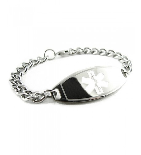 MyIDDr Pre Engraved Customized Alzheimers Bracelet