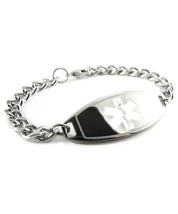 MyIDDr Pre Engraved Customized Alzheimers Bracelet