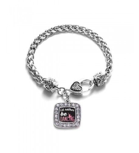 Dancing Classic Silver Crystal Bracelet