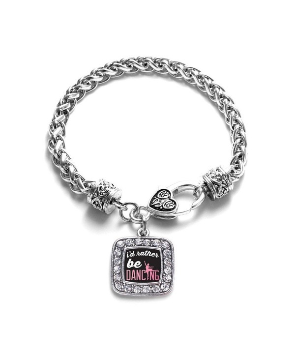 Dancing Classic Silver Crystal Bracelet