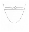 Sterling Silver Chain Necklace Round