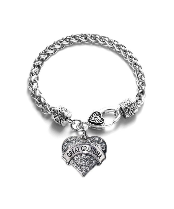 Inspired Silver Grandma Braided Bracelet